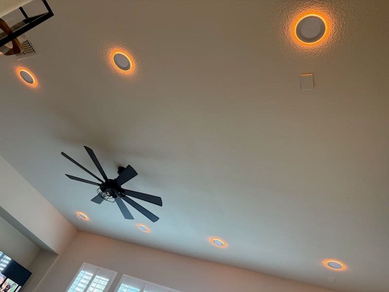 Gallery photos for Room Ambiance Enhanced with Customized Lighting in Elk Grove: Image #3